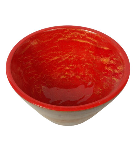 Crackle Charm Artisan Bowl